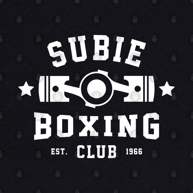 SUBIE BOXING CLUB by cowyark rubbark